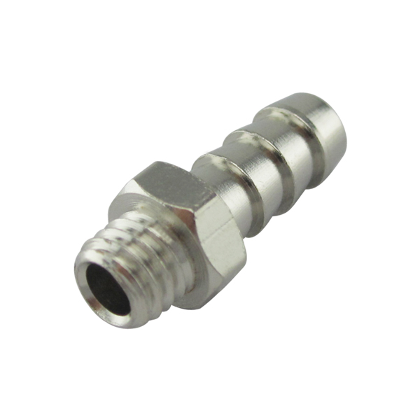 BC48-M5 Stainless Steel Barb Connector 4.8mm-M5 (10pcs)