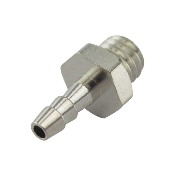 BC25-M5 Stainless Steel Barb Connector 1/16-M5 (10pcs)