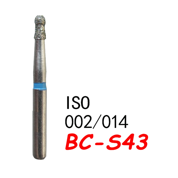 BC-S43 FG Diamond Burs (50pcs)