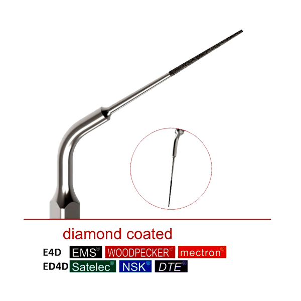 E4D-ED4D Endodontic File With Diamond Coated ( 5pcs in the pack )