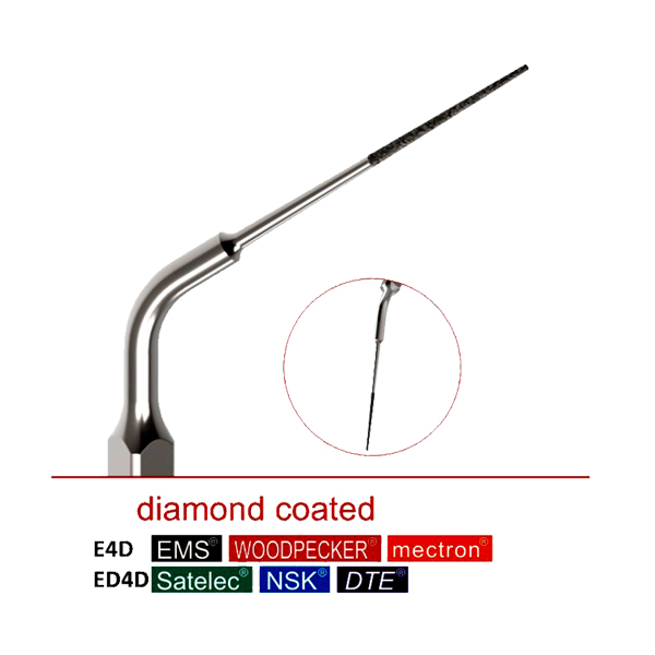 E4D-ED4D Endodontic File With Diamond Coated ( 5pcs in the pack )