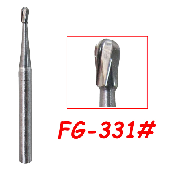 331#  FG Carbide Burs-3pcs in a box