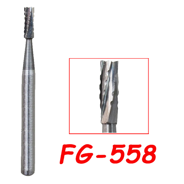 558#  FG Carbide Burs-3pcs in a box