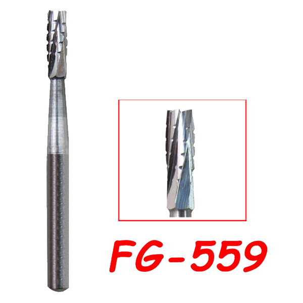 559#  FG Carbide Burs-3pcs in a box