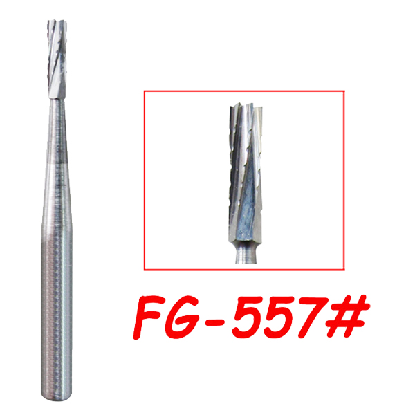 557#  FG Carbide Burs-3pcs in a box