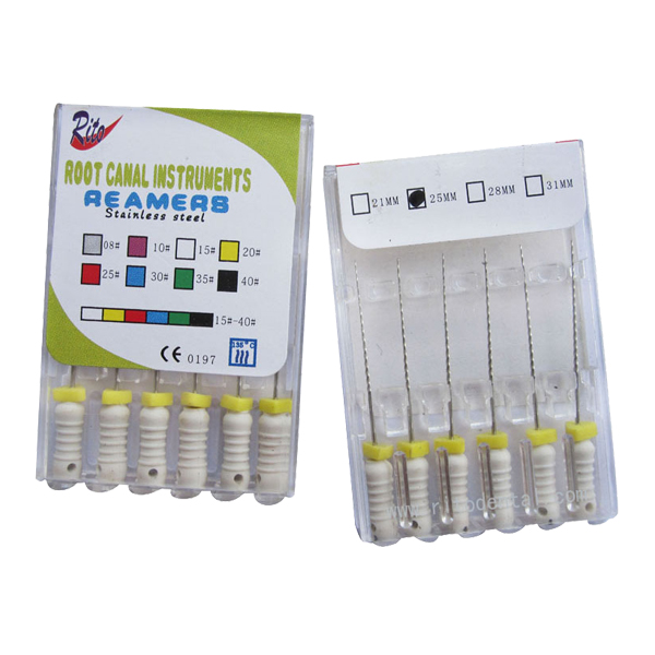 SSR-28 Stainless Steel Reamers/Root Canal Files/Stainless Steel File L28mm(10 boxes)
