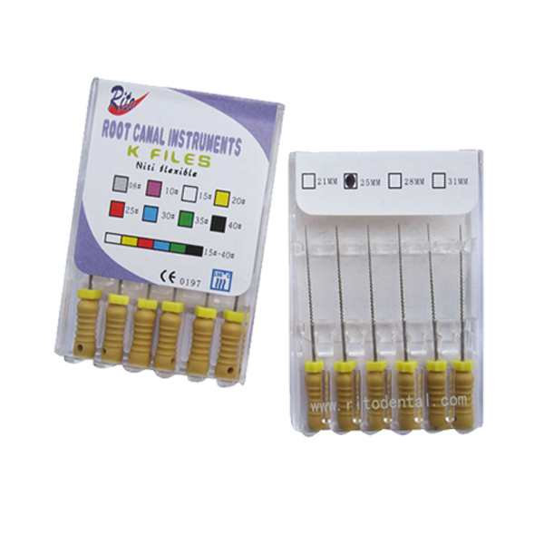 NK-25 Niti K File/Root Canal Files/Hand Use K file L25mm(10 boxes)