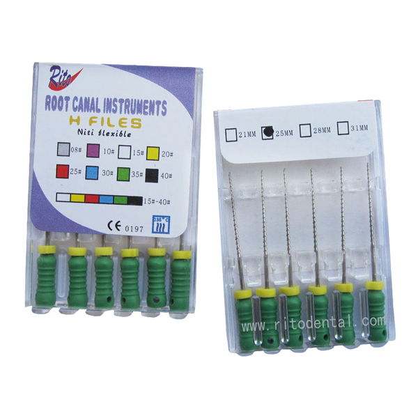 NH-28 Niti H Files/Root Canal Files/Hand Use H Files L28mm(10 boxes)