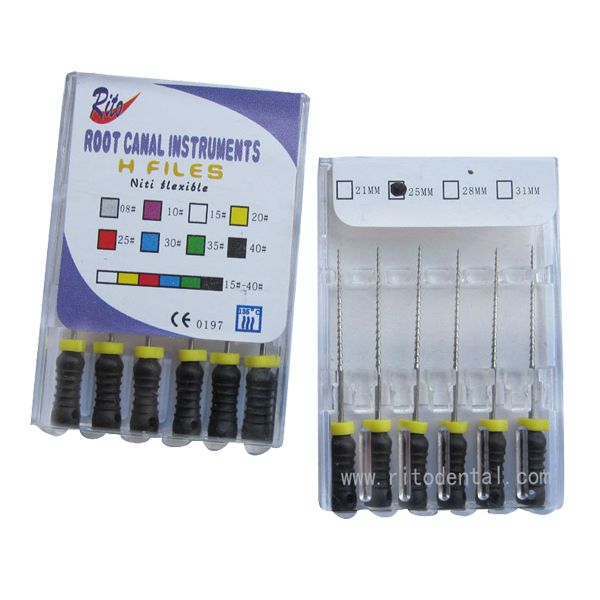 NH-25 Niti H Files/Root Canal Files/Hand Use H Files L25mm(10 boxes)