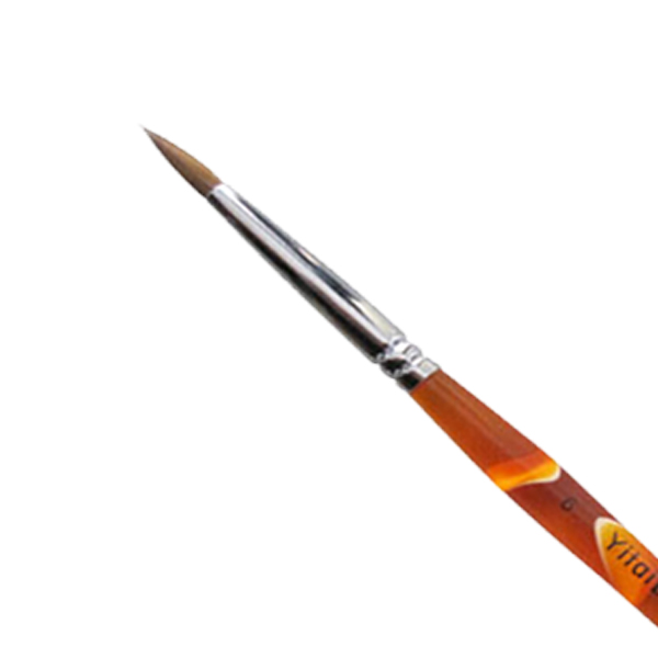 PB-S41-6O /Oringe Color Dental Finest Sable Brush