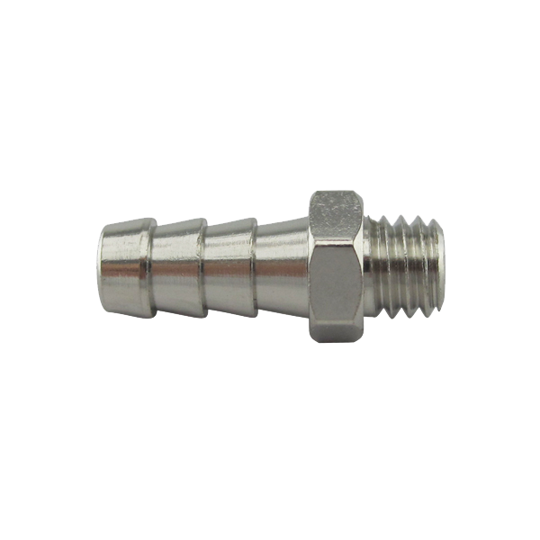 BC48-M5 Stainless Steel Barb Connector 4.8mm-M5 (10pcs)