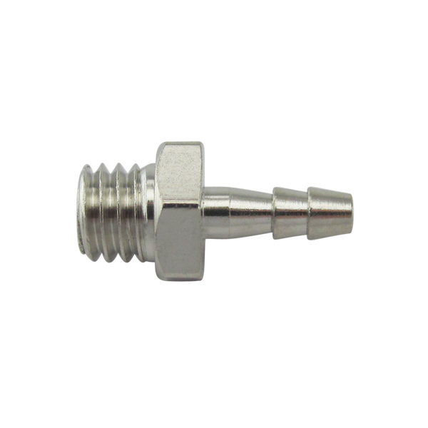 BC25-M5 Stainless Steel Barb Connector 1/16-M5 (10pcs)