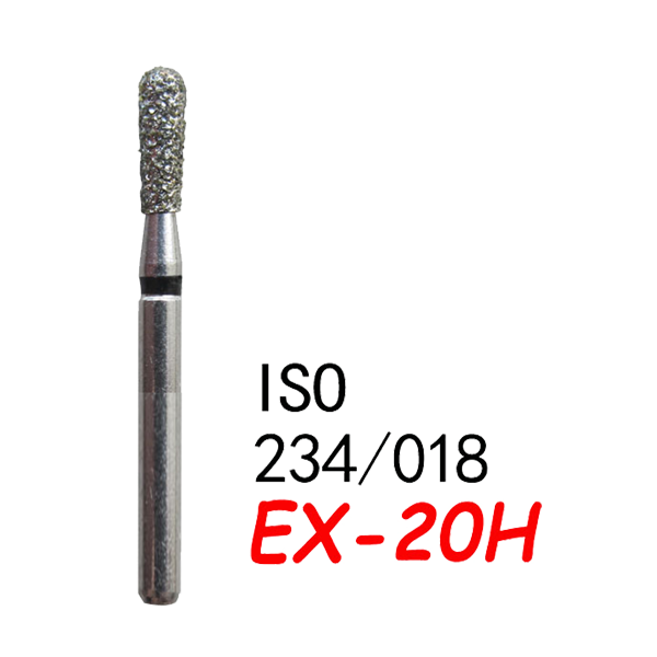 EX-20H FG Diamond Burs(50pcs in a box)