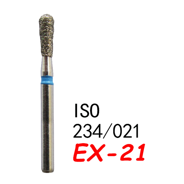 EX-21 Diamond Burs(50pcs in a box)