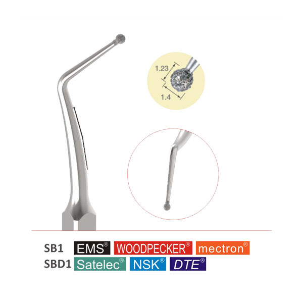 SB1-SBD1 Restorative Tips For Scaler ( 5pcs in the pack )