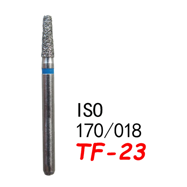 TF-23 Flat End Taper Dental Diamond Bur-(50 pcs