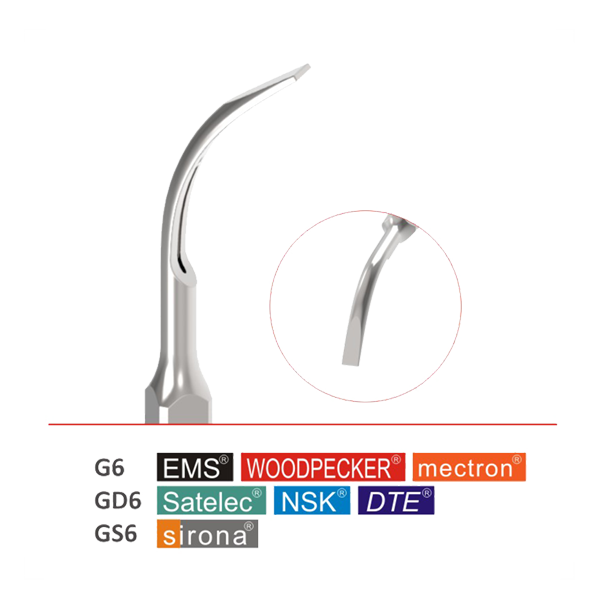 G6-GD6-GS6 Scaling Tips For Supragingival (5pcs in the pack )