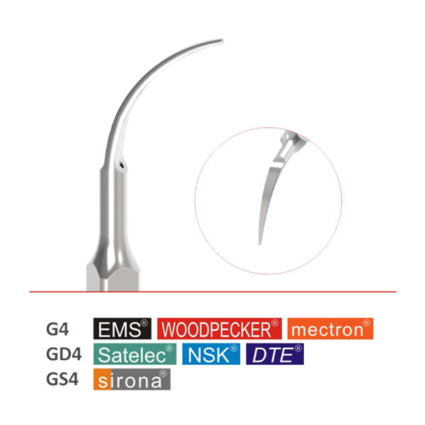 G4-GD4-GS4 Scaling Tips For Supragingival (5pcs in the pack )