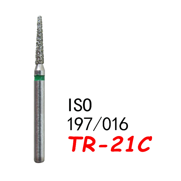 TR-21C FG Diamond Burs-(50pcs in a box)