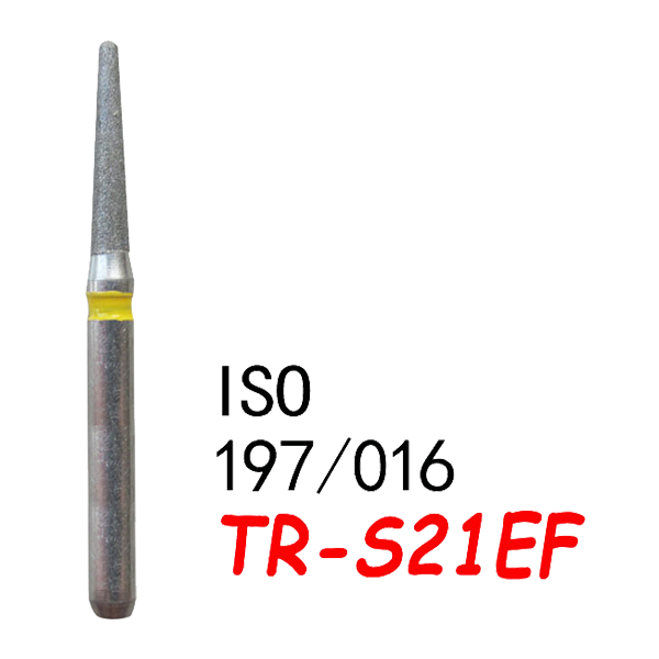 TR-S21EF FG Diamond Burs-(50pcs in a box)