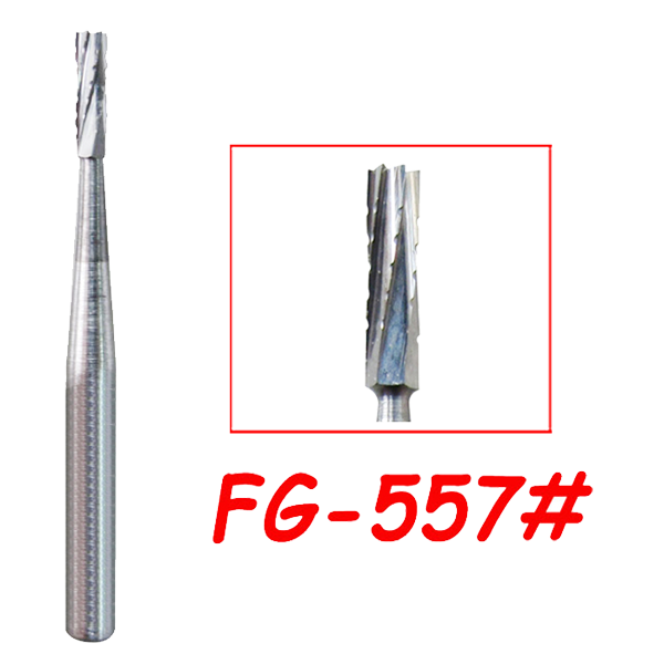 557#  FG Carbide Burs-3pcs in a box