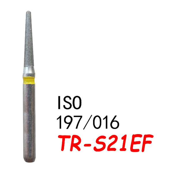 TR-S21EF FG Diamond Burs-(50pcs in a box)