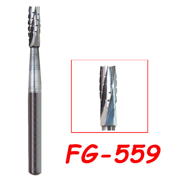 559#  FG Carbide Burs-3pcs in a box