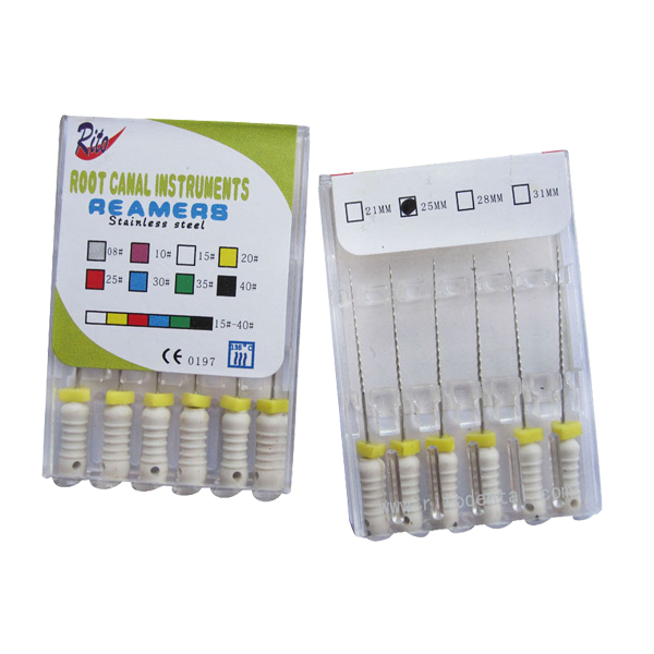 SSR-21 Stainless Steel Reamers/Root Canal Files/Stainless Steel File L21mm(10 boxes)