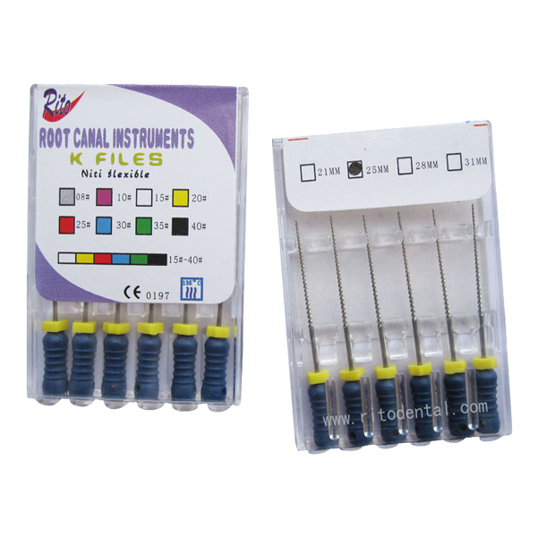 NK-28 Niti K File/Root Canal Files/Hand Use K file L28mm(10 boxes)