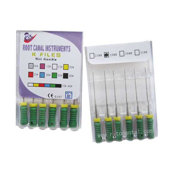 NK-25 Niti K File/Root Canal Files/Hand Use K file L25mm(10 boxes)