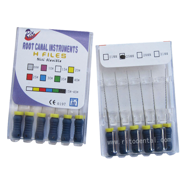 NH-28 Niti H Files/Root Canal Files/Hand Use H Files L28mm(10 boxes)