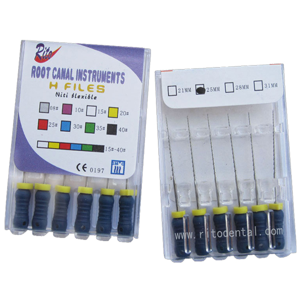 NH-21 Niti H Files/Root Canal Files/Hand Use H Files L21mm(10 boxes)