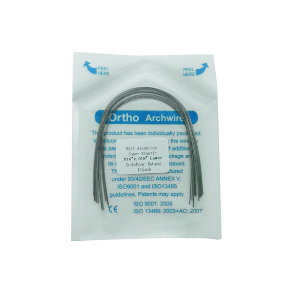 SE-N / Niti Arch Wires-Super Elastic Niti Wire-Natural Form-100pcs in a lot